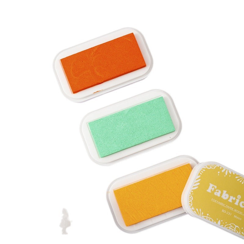 Retro BD Cloth Ink Pad Box, Multi-Use Sponge Printing Table - ViktaShop
