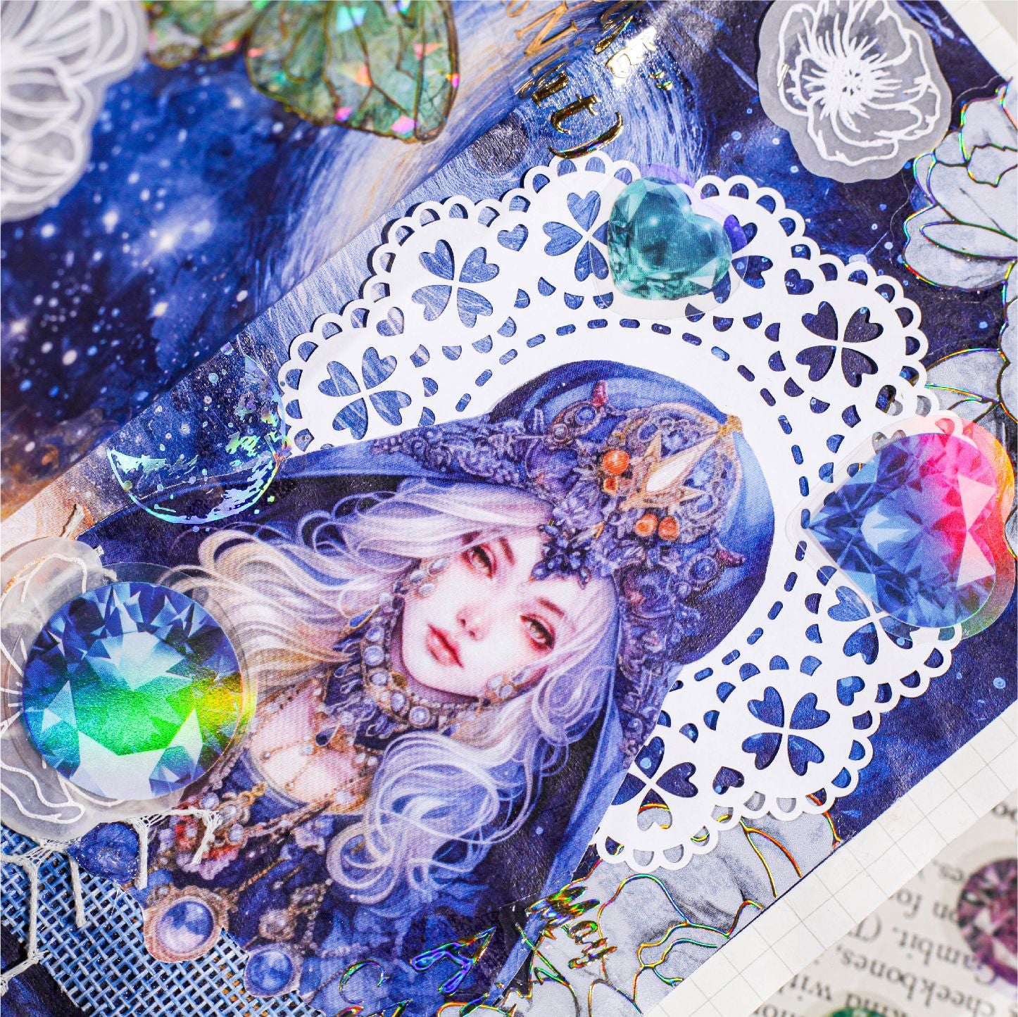 Gem Diamond Stickers - PET - ViktaShop