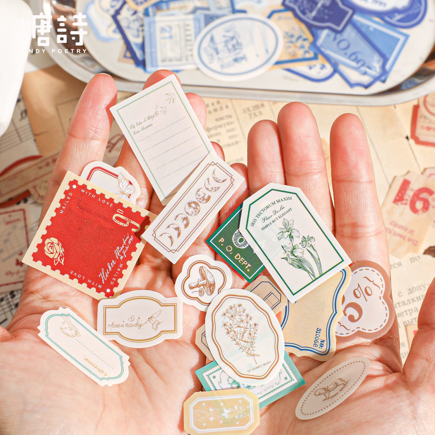 Boxed Sticker - Love Label Series, 4 Options - ViktaShop