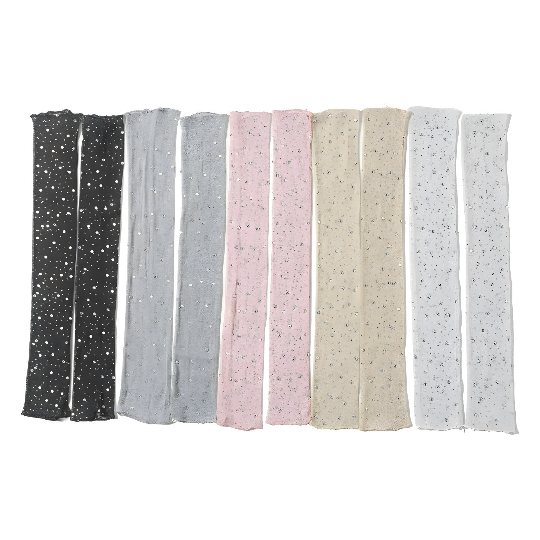 Long Lace Gloves – Fingerless Mesh Gloves for Scrapbooking & DIY Projects - ViktaShop