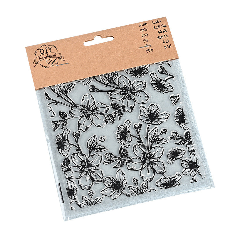 Vintage Transparent Silicone Seal Set – Floral & Daily Icons - ViktaShop