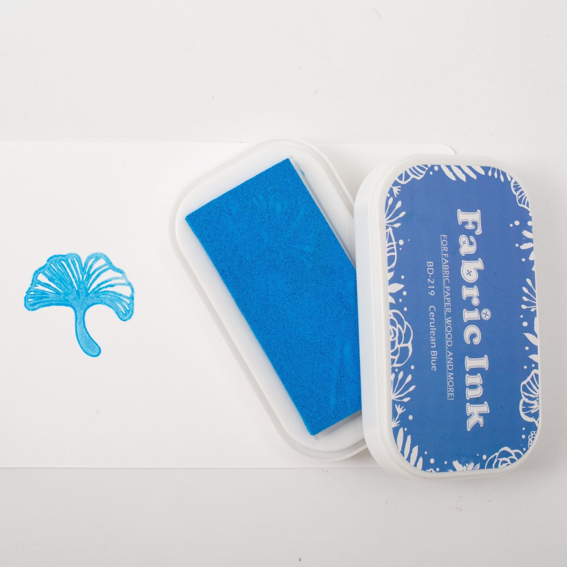 Retro BD Cloth Ink Pad Box, Multi-Use Sponge Printing Table - ViktaShop