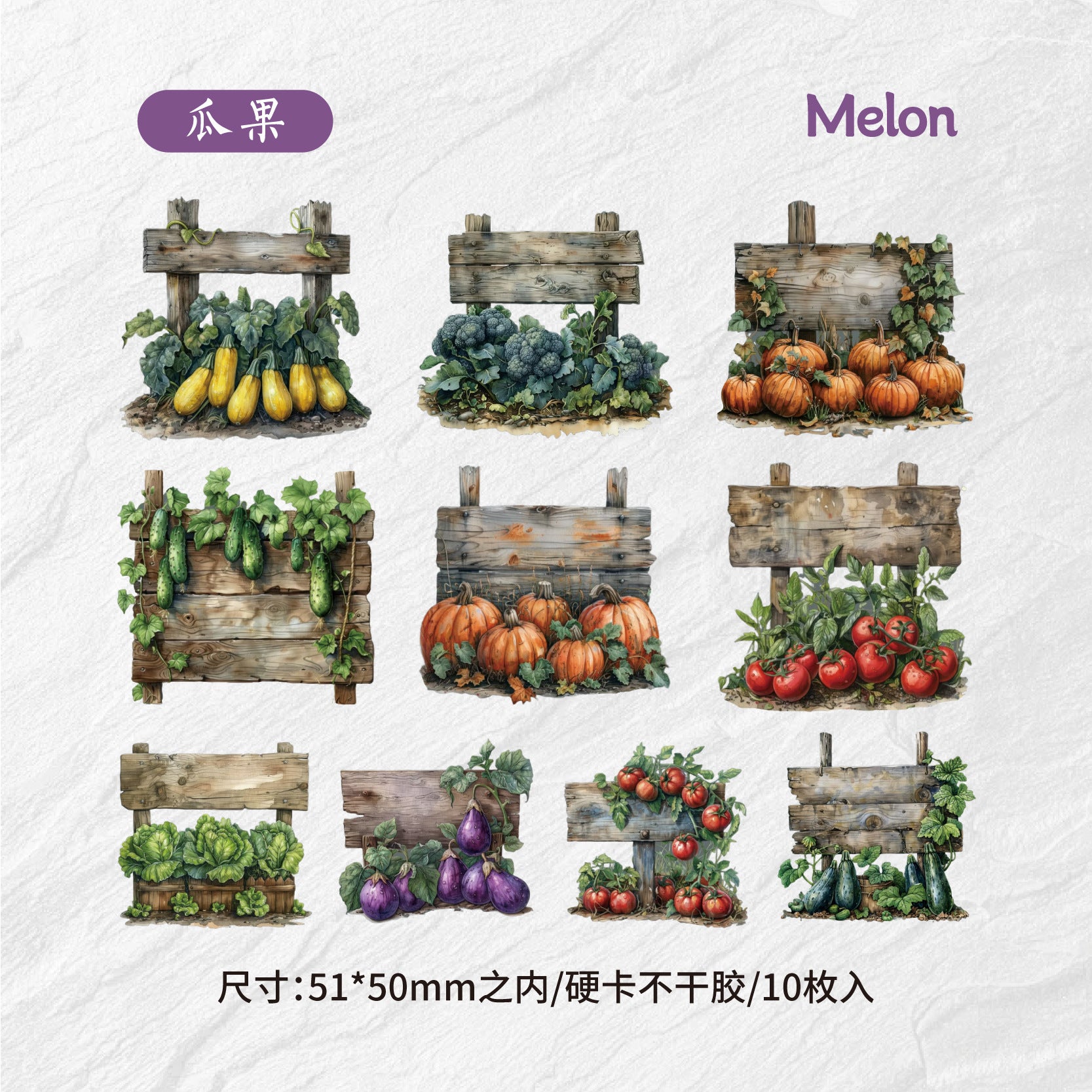 Sticker Pack - Berries & More - ViktaShop