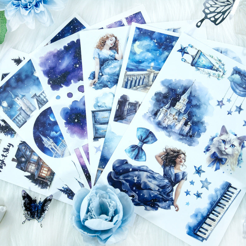 Ice and Snow World Landscape Sticker Book - ViktaShop