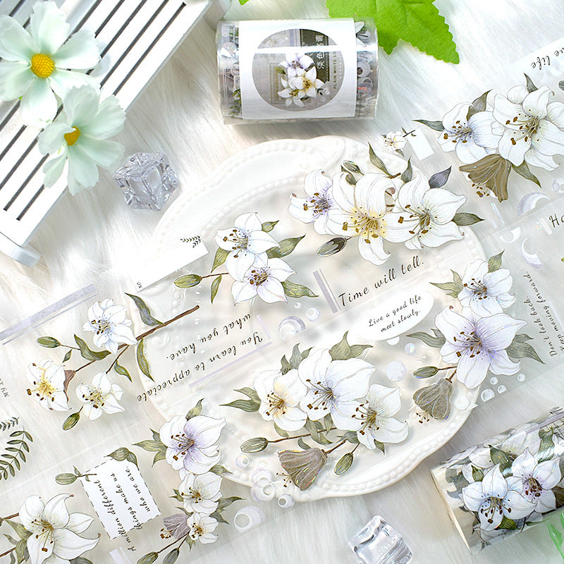 Retro Flower Shell Light PET Tape – Special Material DIY - 2m - ViktaShop