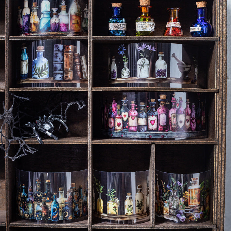 Witch's Magic Potion Bottle Series PET tape