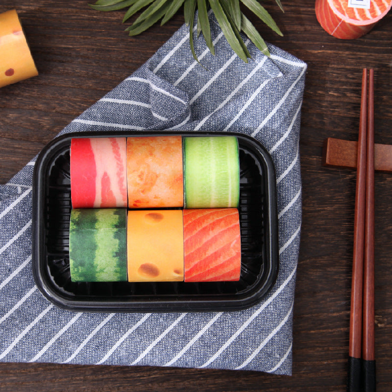 Paper Ink and Paper Tape Fresh Food Roll Series - ViktaShop