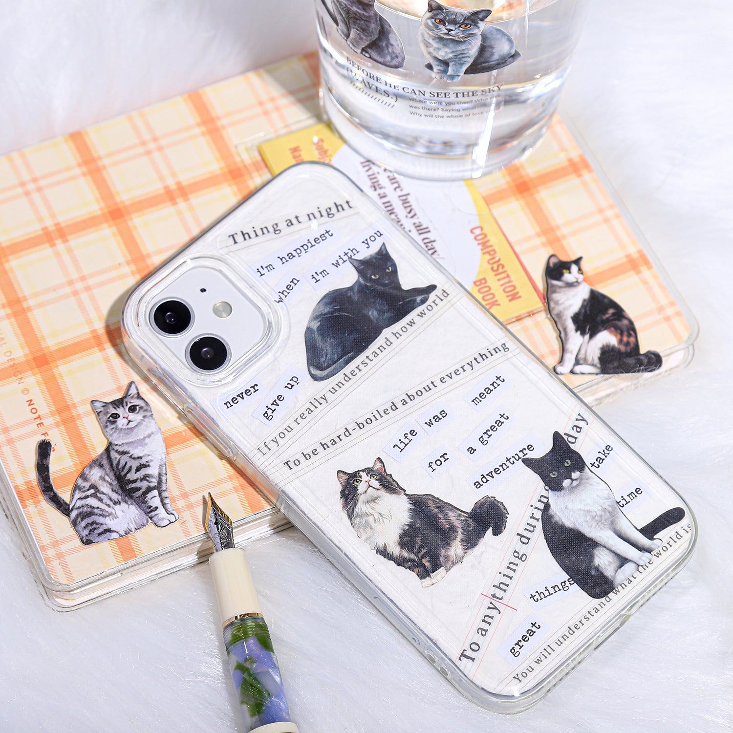 Boxed Stickers – Cat Series, 4 Options - ViktaShop