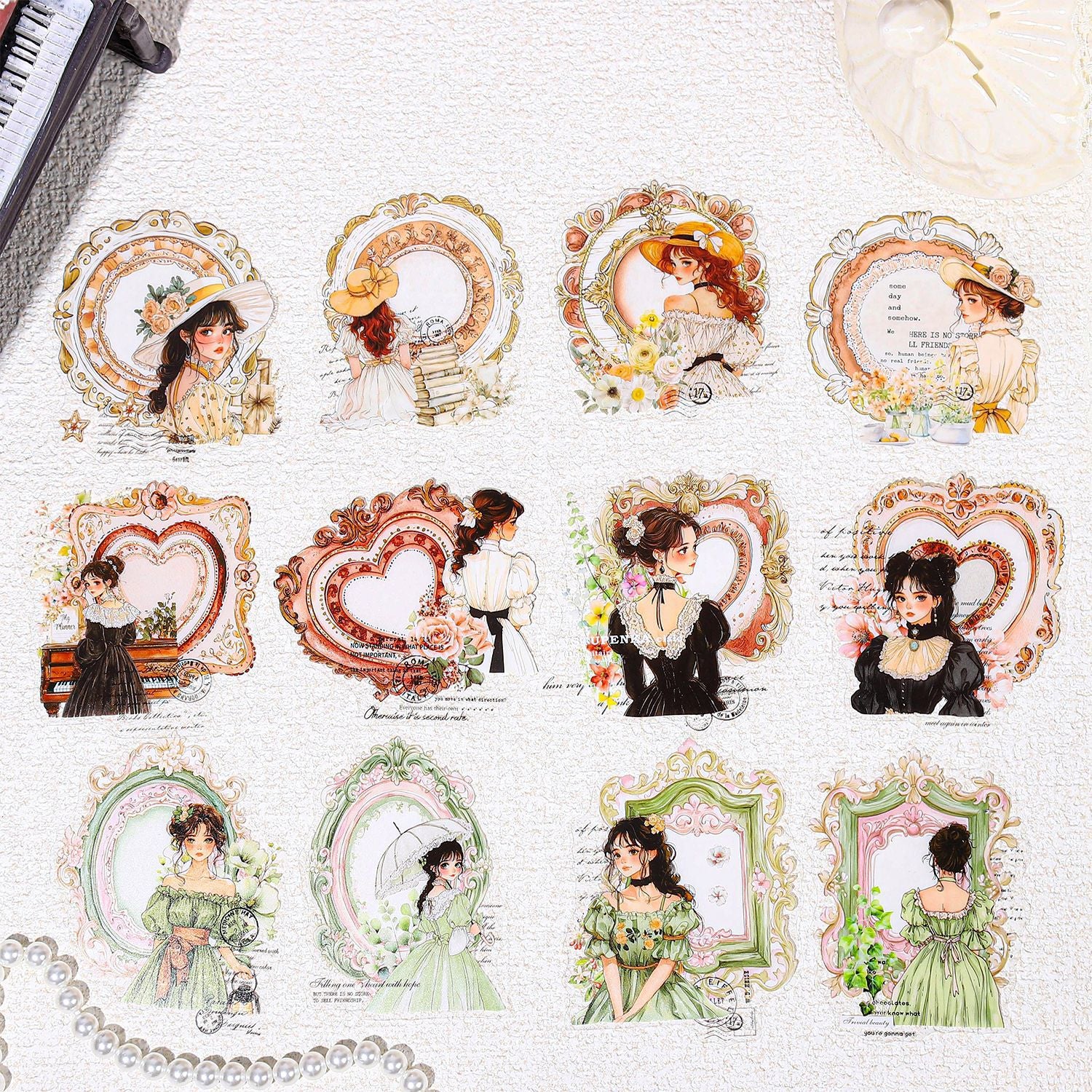 Starlight Diary Series - Figure PET Sticker - ViktaShop