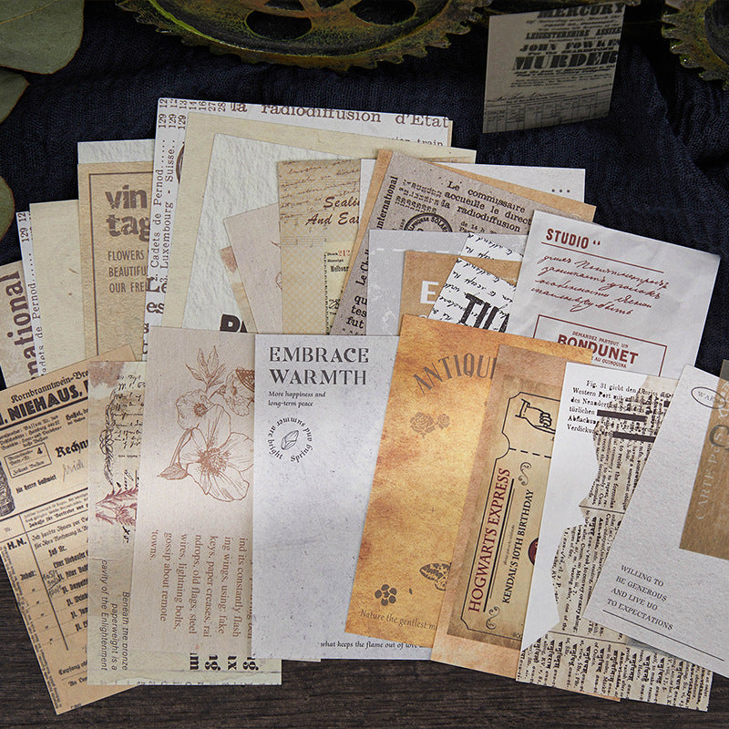 Memories Material Paper - Revelation Series, 10 Sheets - ViktaShop
