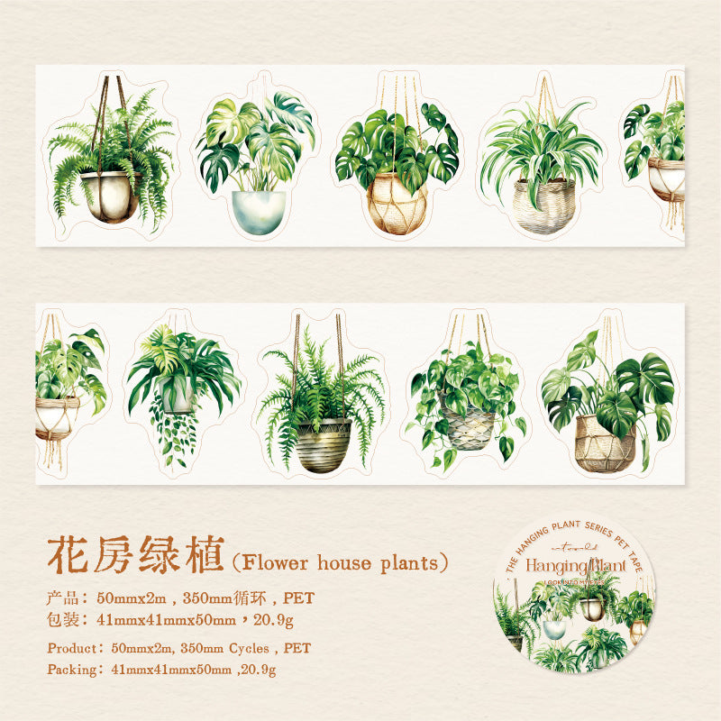 Hanging Plant Series – PET Tape, 2m - ViktaShop