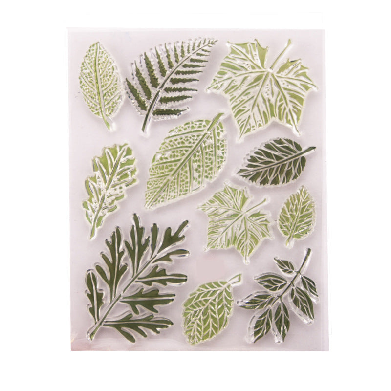 DIY Transparent Stamp for Journal Album - Embossed Design - ViktaShop