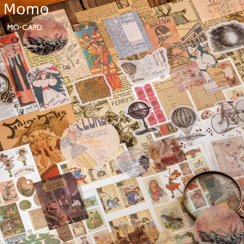 Mixed Material Stickers – Urgent Collection Series, 6 Options - ViktaShop