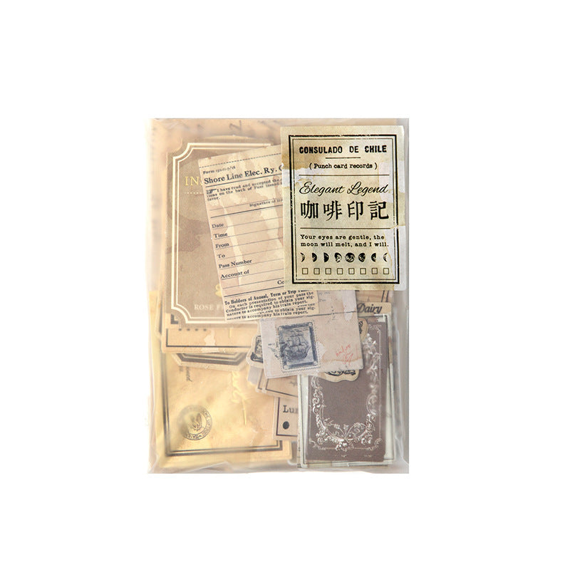 Retro DIY Material Bag – Years Chapter Series, 4 Options - ViktaShop