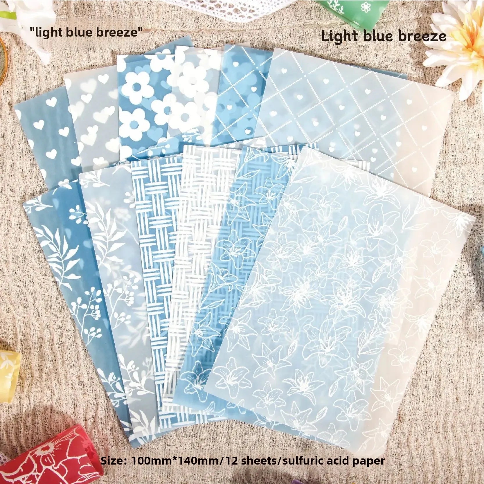 Dreamy Alice Clip-On Sticker Pad – Paper Material - ViktaShop