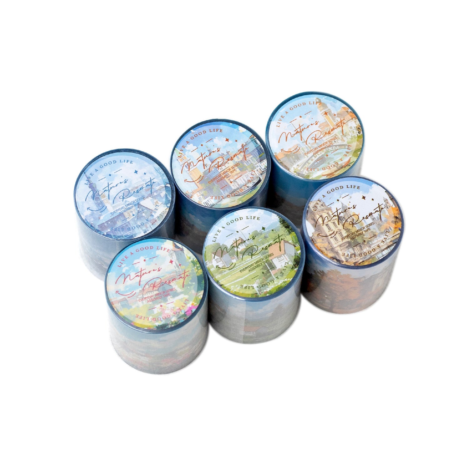 Travel Time Series – PET Tape, Travel Memory Landscape, 2m - ViktaShop