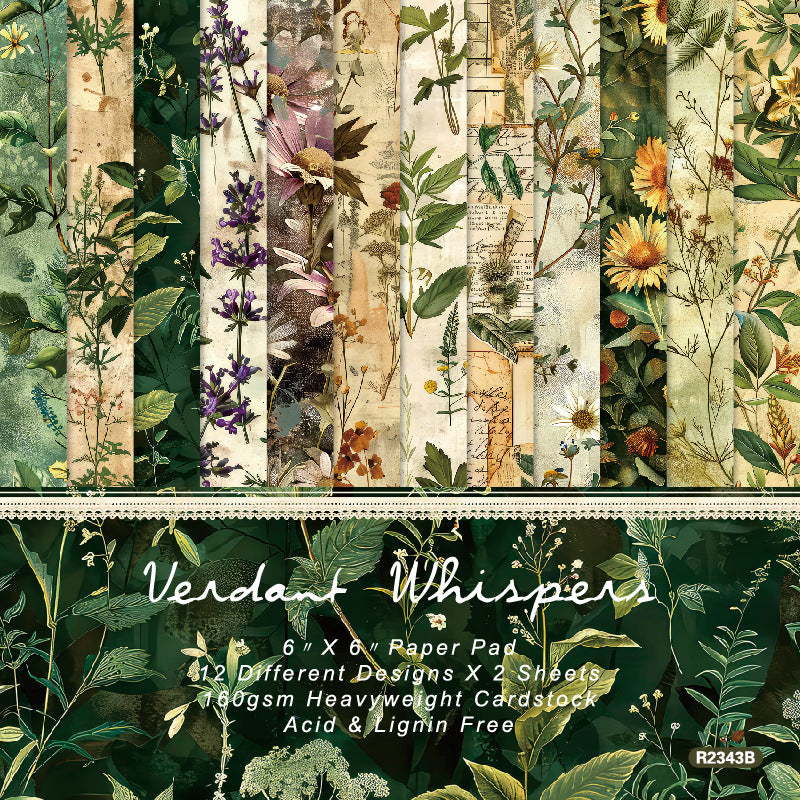Nature material paper background 10 sheets
