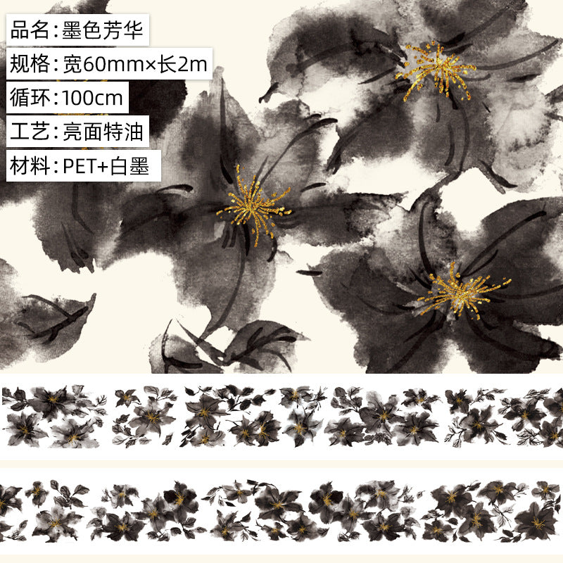 Transparent, Bronzing, Oil & Paper Special PET Tape - 1m - ViktaShop