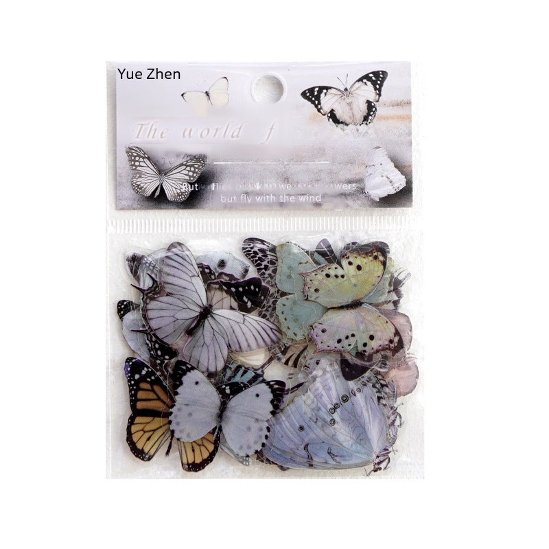 Butterfly Garden PET Sticker Pack, 6 Options - ViktaShop