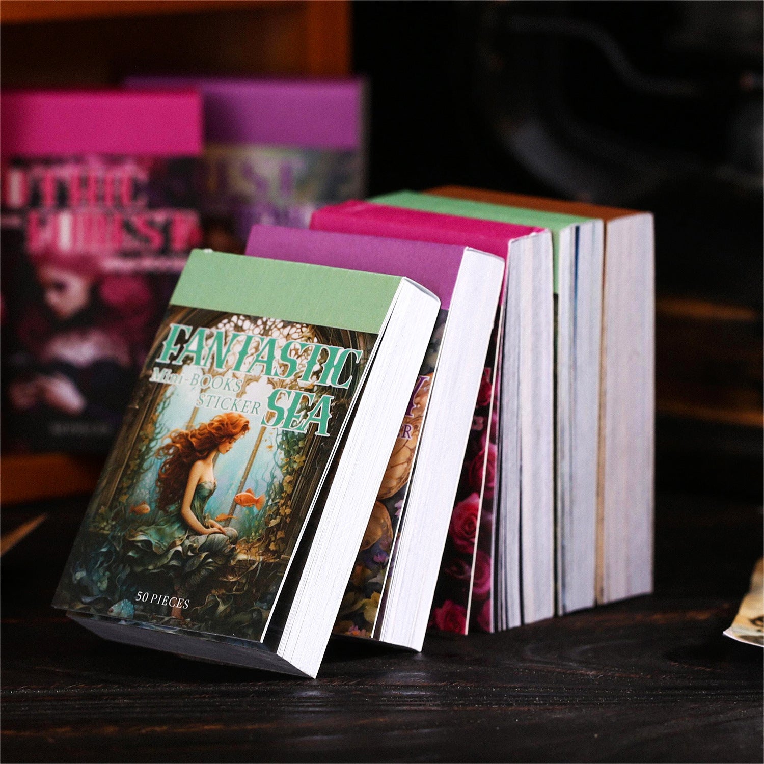 Fantasy Book Series – Sticker Book, 50 Pcs