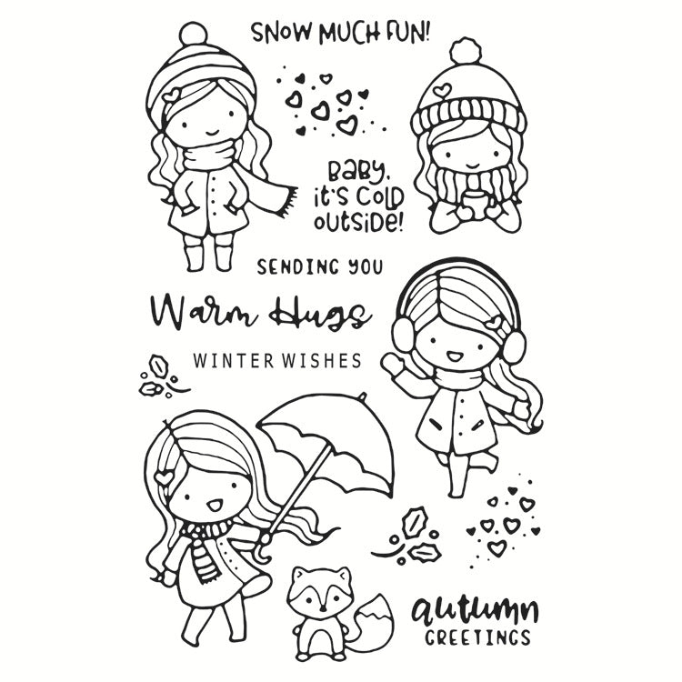 Transparent Silicone Creative Stamp – PVC DIY Seal for Journals & Crafts - ViktaShop