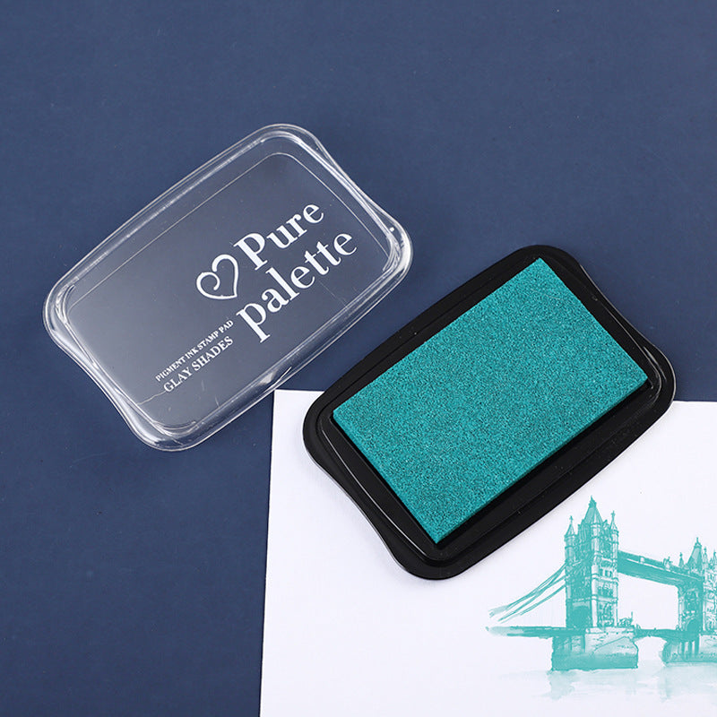 Retro Color Ink Pad – 12 Color Options, for Finger Painting & Stamp DIY - ViktaShop