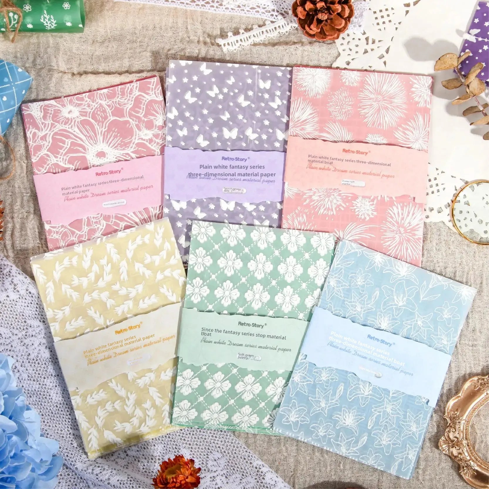 Dreamy Alice Clip-On Sticker Pad – Paper Material - ViktaShop