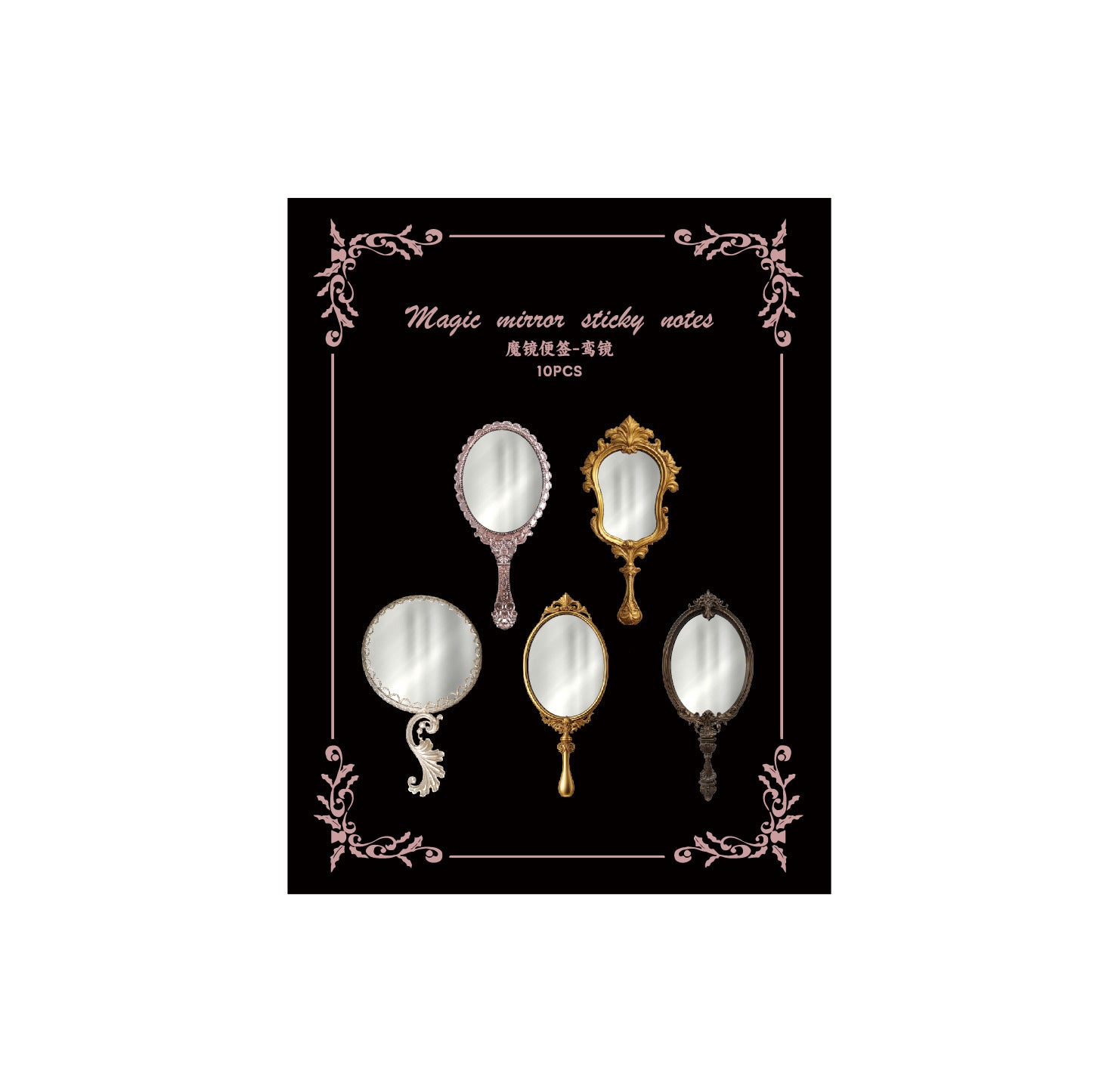 Retro Silver Card Paper – Custom Magic Mirror Notebook Material - ViktaShop