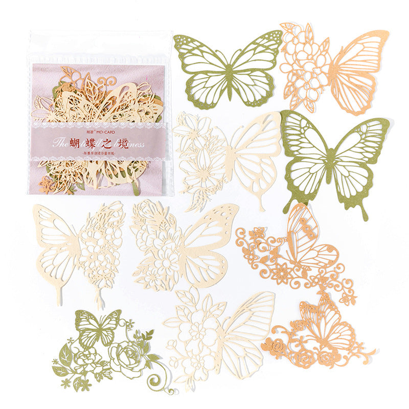 Vintage Material Paper – Retro Scrapbooking and Collage Paper Sheets - ViktaShop