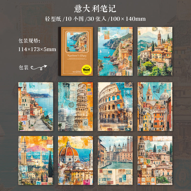 Beautiful Day Material Paper 10 sheets