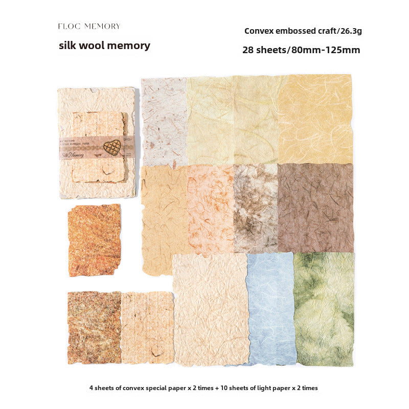 Vintage Light & Shadow Paper, 28 Sheets - ViktaShop