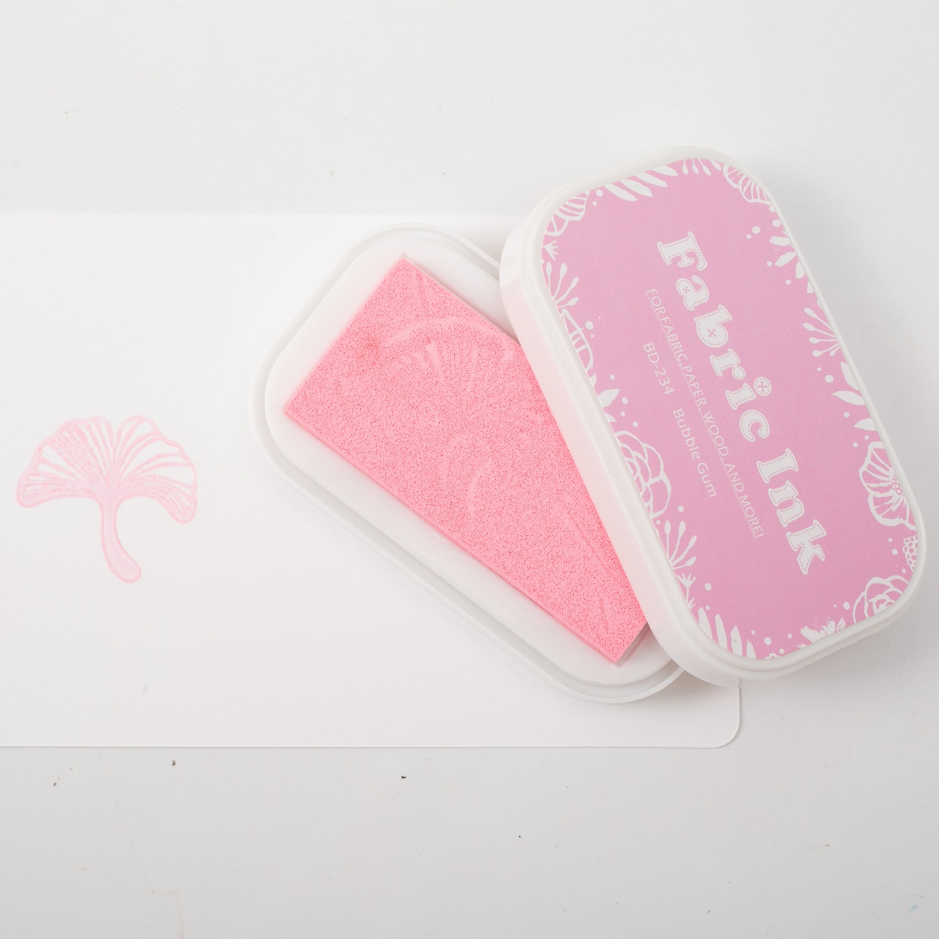 Retro BD Cloth Ink Pad Box, Multi-Use Sponge Printing Table - ViktaShop