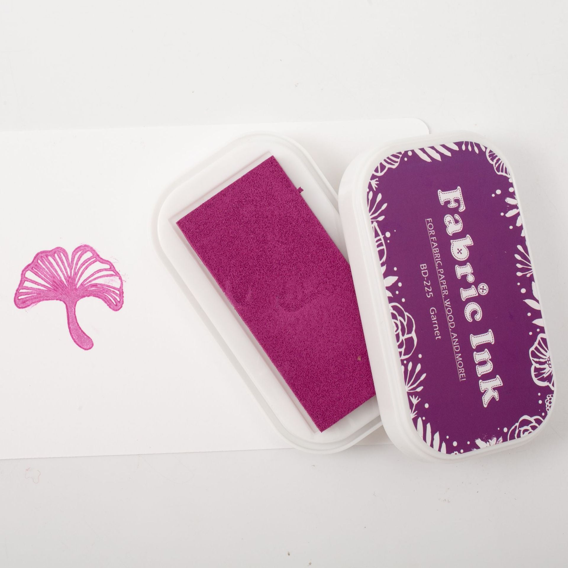 Retro BD Cloth Ink Pad Box, Multi-Use Sponge Printing Table - ViktaShop