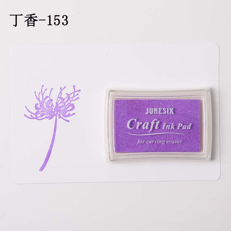 Korean Style 40-Color Ink Pad Set – Thick Sponge for DIY Stamping - ViktaShop