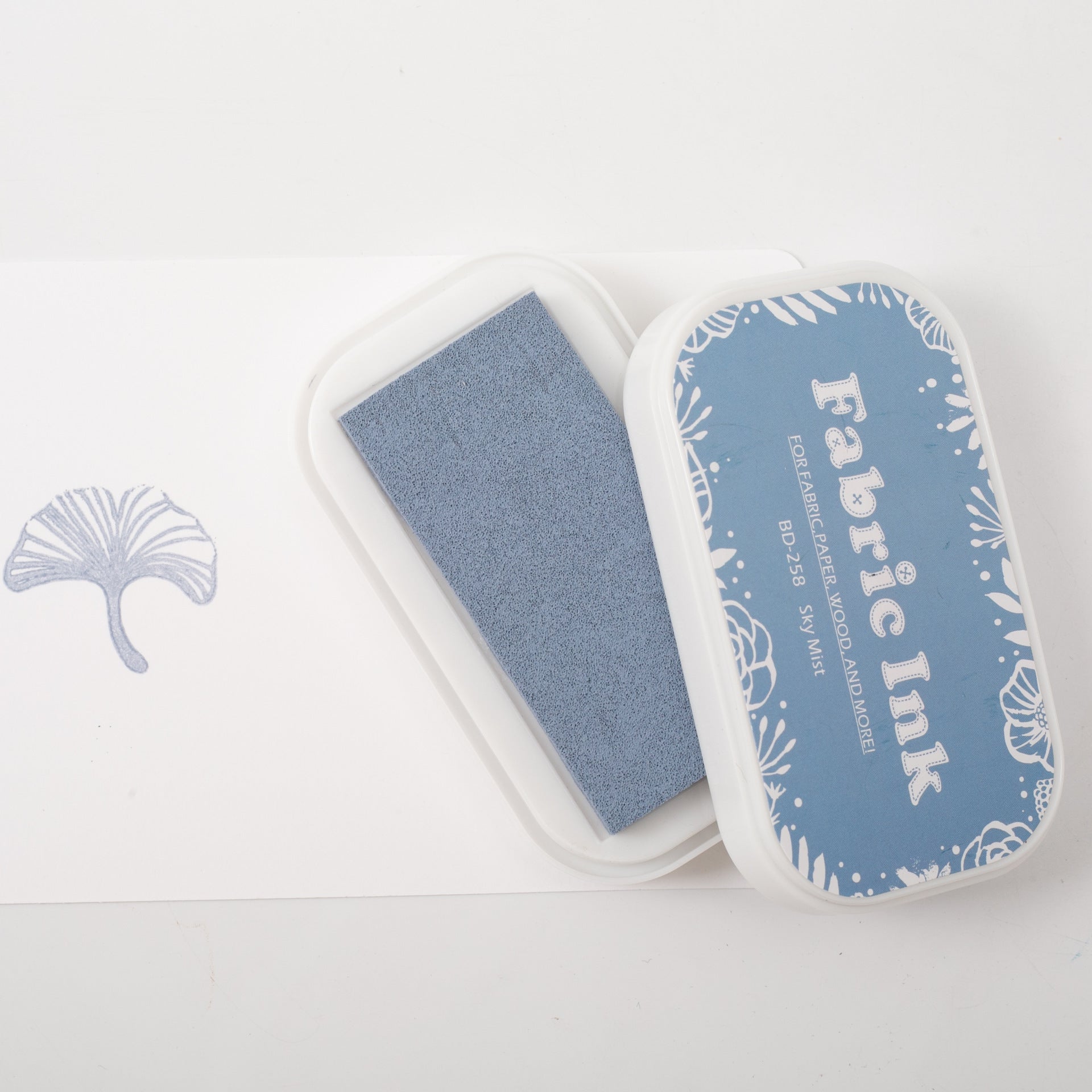 Retro BD Cloth Ink Pad Box, Multi-Use Sponge Printing Table - ViktaShop