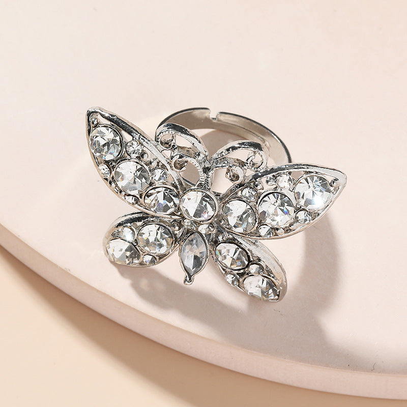 Elegant Fashionable Butterfly Ring - ViktaShop