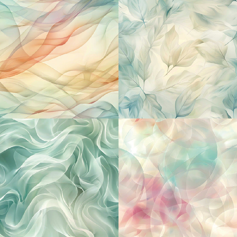 Calming Background Paper – Single-Sided, 24 Sheets - ViktaShop