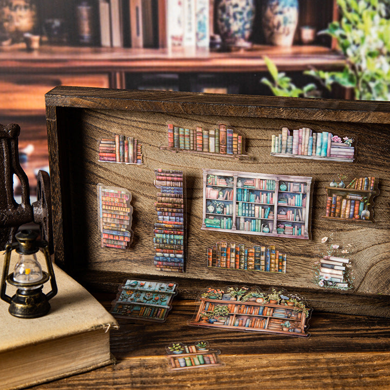 Vintage Paper Relief Embossed Note Sticker Pack - ViktaShop