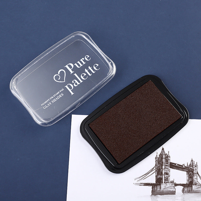 Retro Color Ink Pad – 12 Color Options, for Finger Painting & Stamp DIY - ViktaShop