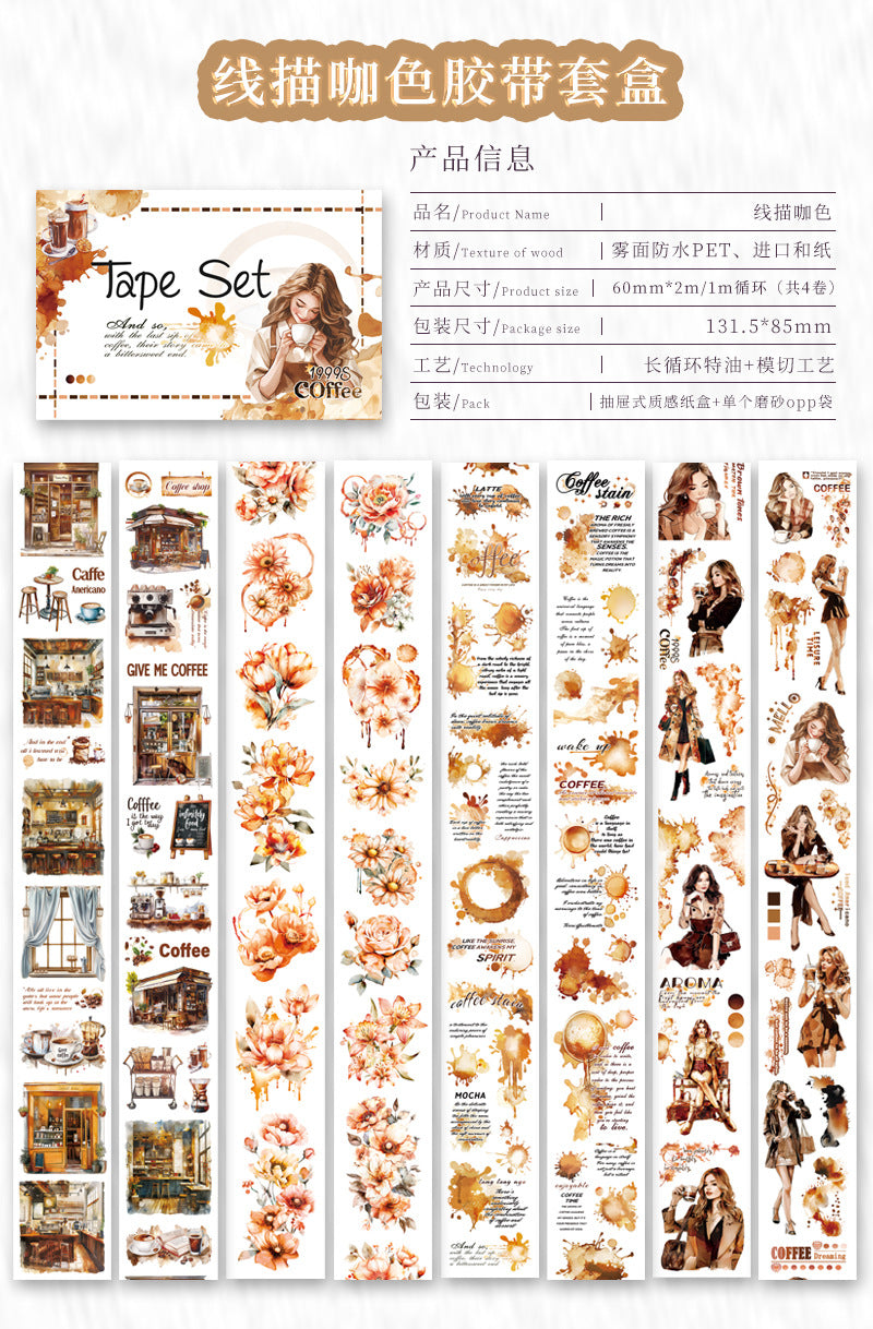 Decorative Waterproof PET Tape Sticker - ViktaShop