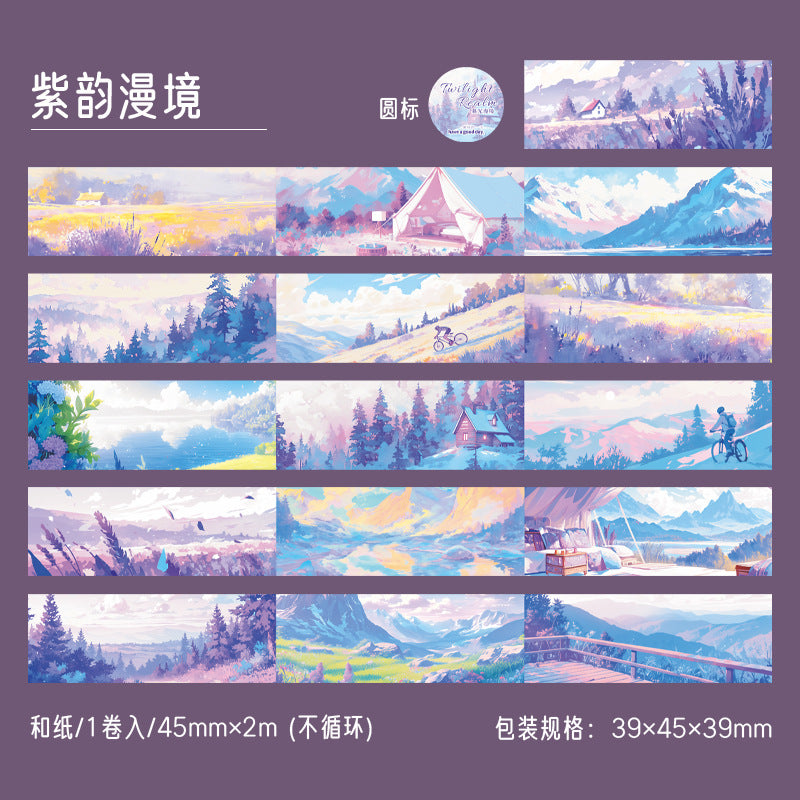 Healing Scenery and Paper Tape 4,5 cm / 200 cm