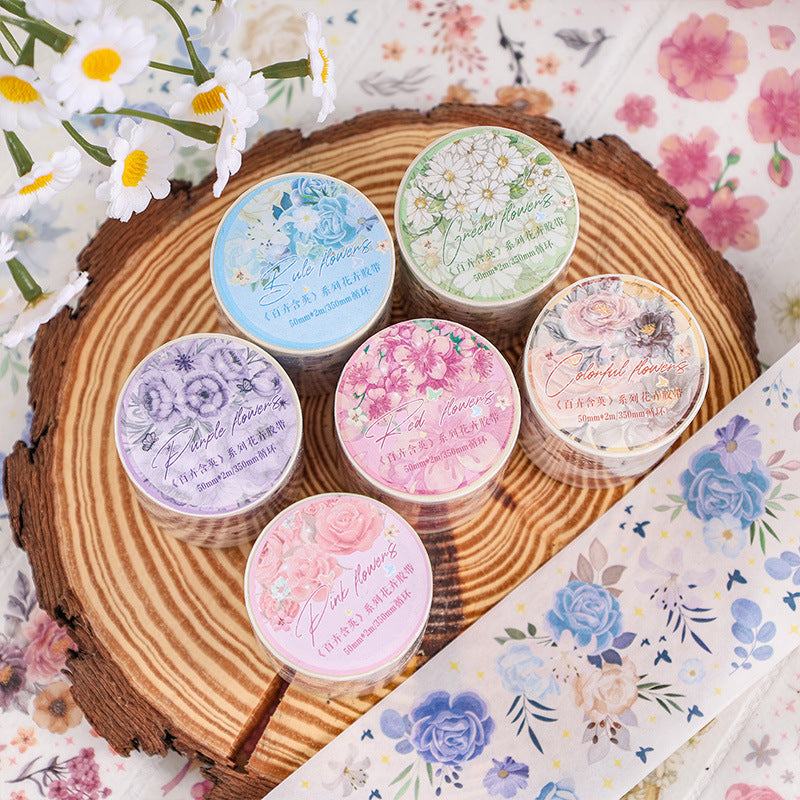 Notebook Tape – Lace Landscape Stickers, DIY Decoration, 2m - ViktaShop