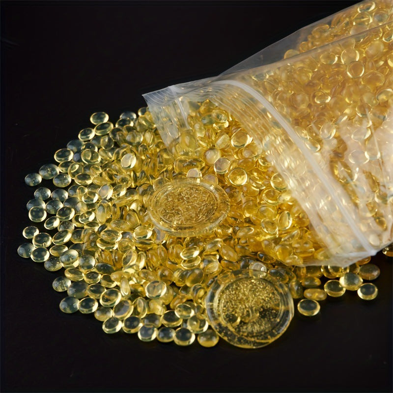 Sharkman Tears Transparent Golden White Fire Paint Wax Granules Bag - ViktaShop