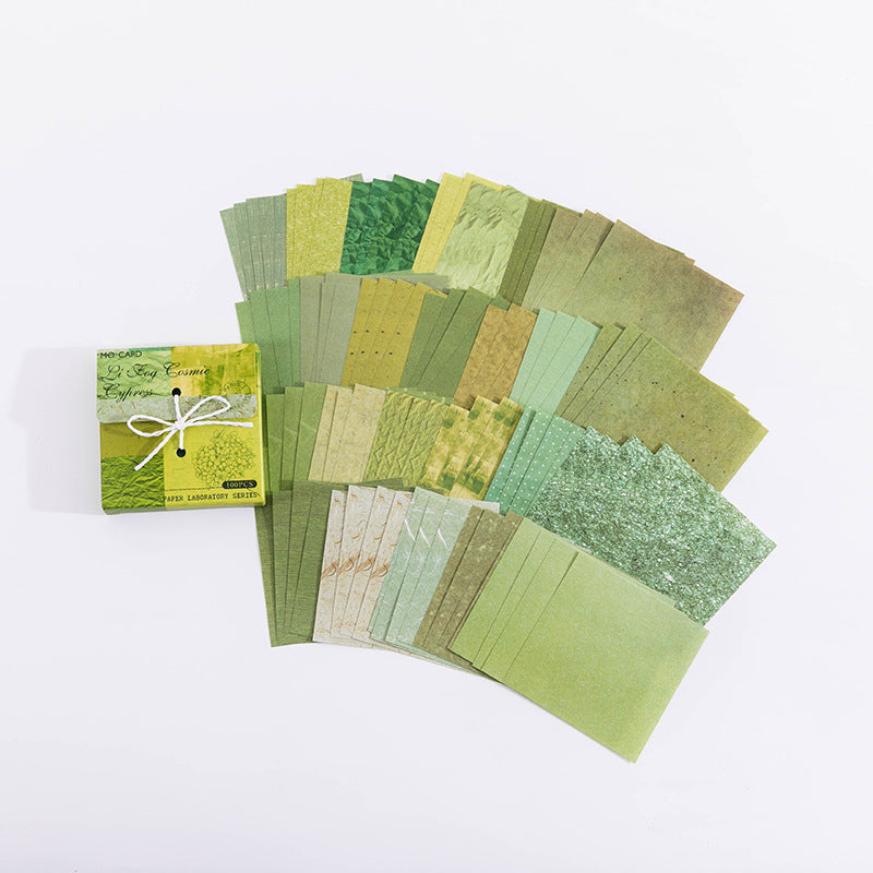 Paper Notes, Retro Hand Account DIY Material, 100 Sheets - ViktaShop