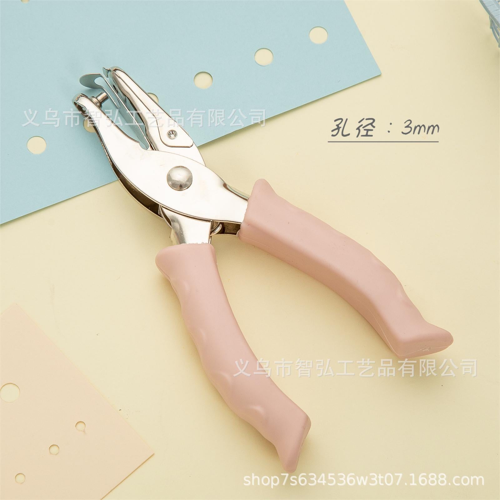 Single Hole Punch – 3mm/6mm Handheld DIY Tool, 9 Options - ViktaShop