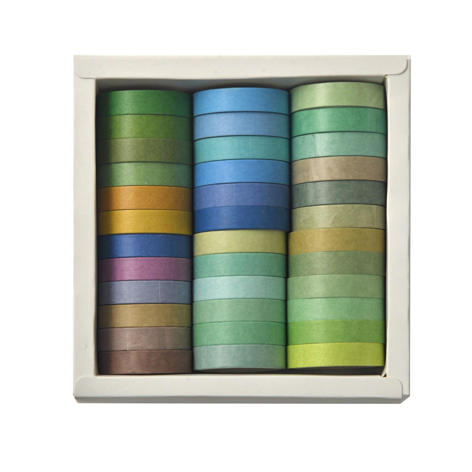 Solid color paper tape set