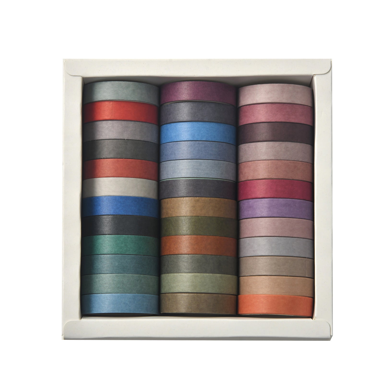Solid color paper tape set