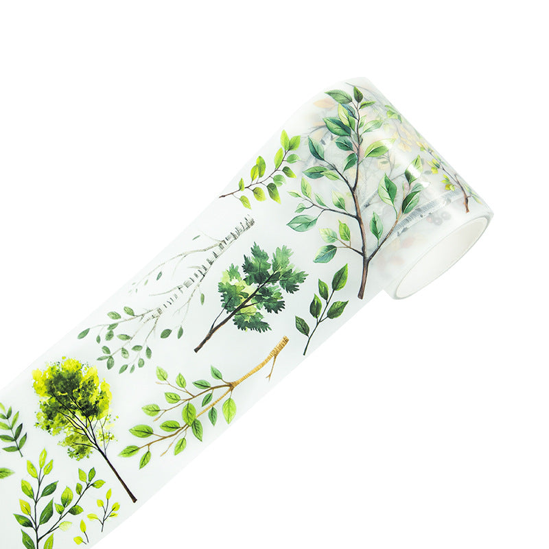 Cloud Flower PET Tape – Wave, Island, Girl Character Series - ViktaShop