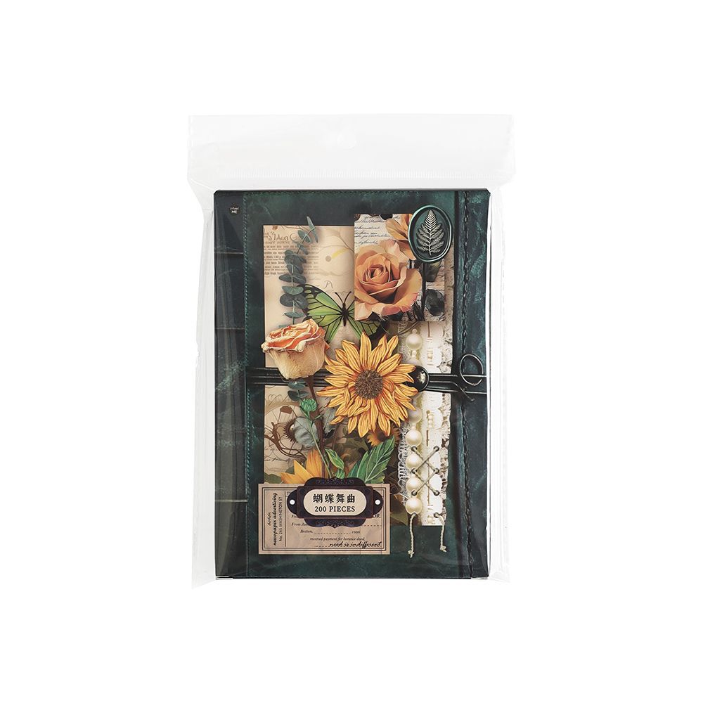 Mottled Old Memory Series White Card Writing Paper, 2 Options - ViktaShop