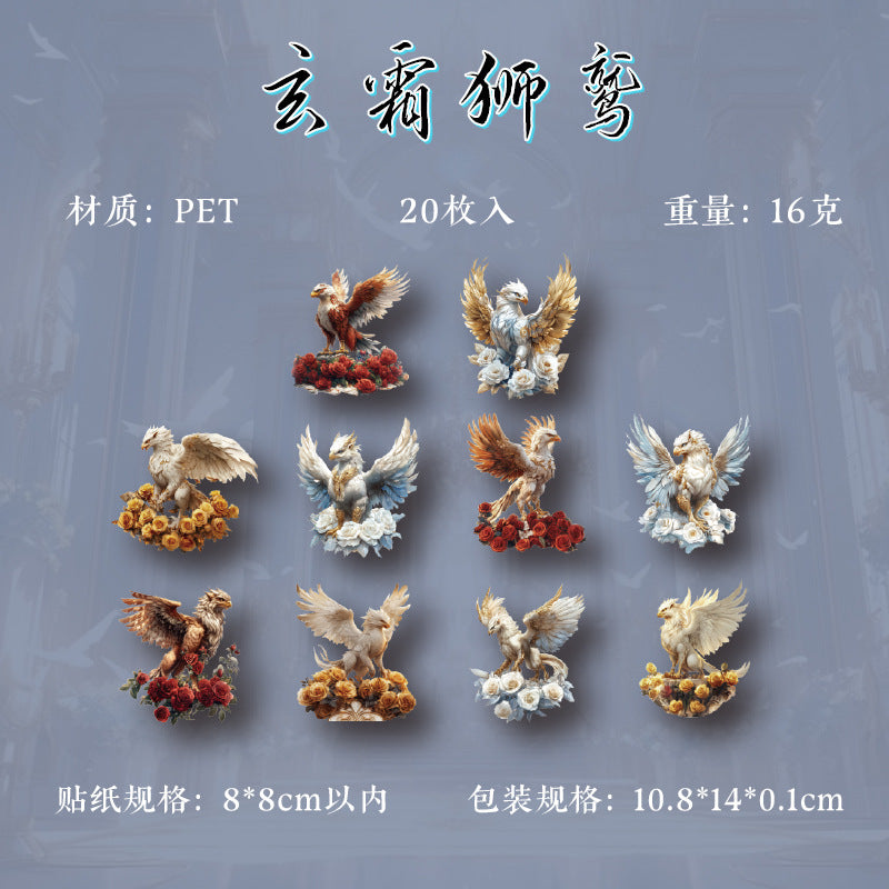 Odd Domain World Series – Large PET Sticker Pack, 4 Options - ViktaShop